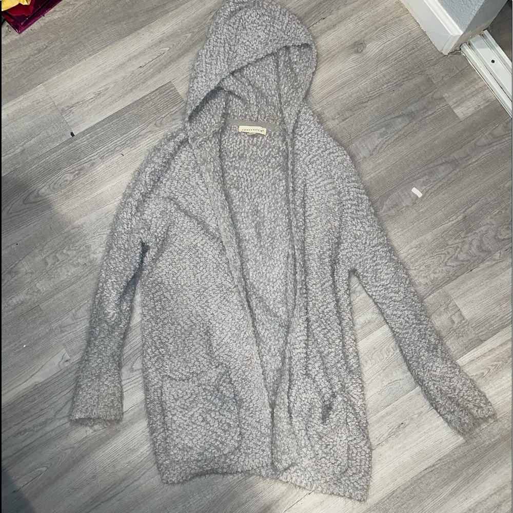 GREY CARDIGAN